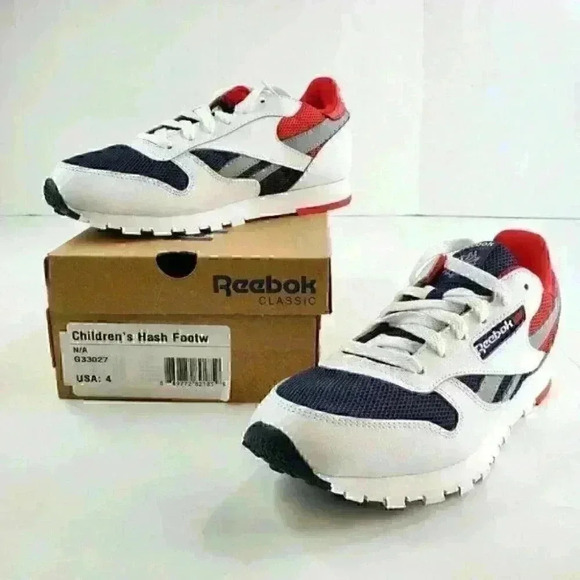 Reebok Classic Children's Hash Footw Running Shoe - Picture 2 of 10